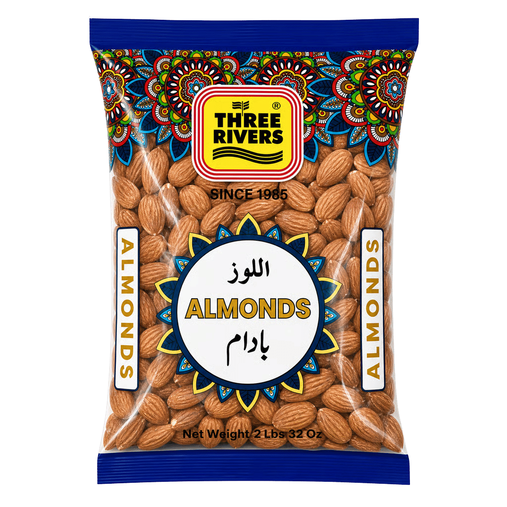 Three Rivers Almond Whole 2 lb buy online USA - 1